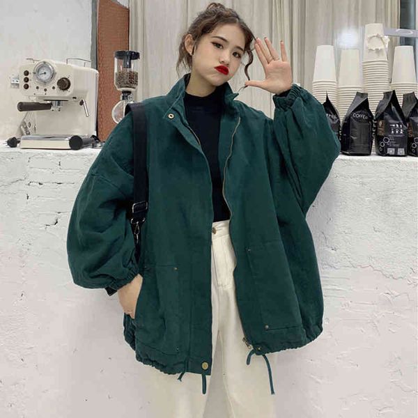 

two piece dress fried street overalls retro spring and autumn korean loose hong kong style ins women's wear bf yw4s, White