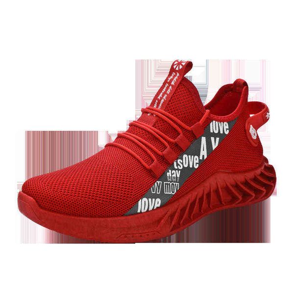 

men's shoes casual fashion men's spring and autumn comfortable breathable outdoor running, Black