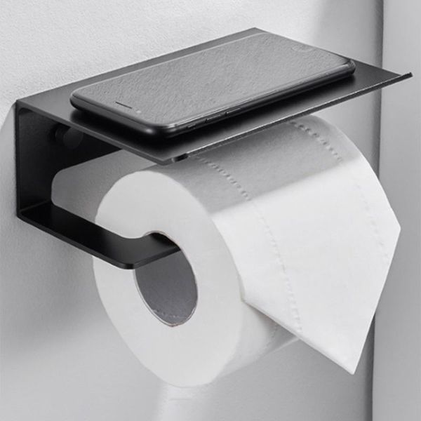 

toilet paper holders bathroom roll holder stainless steel mobile phone towel
