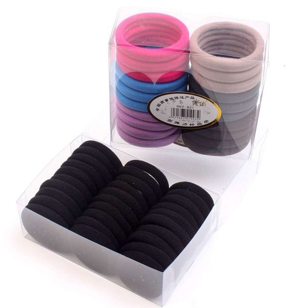 

hair bandskorean accessories high grade box hairring seamless towel ring hair rope business super strip wharf decoration b21, Pink