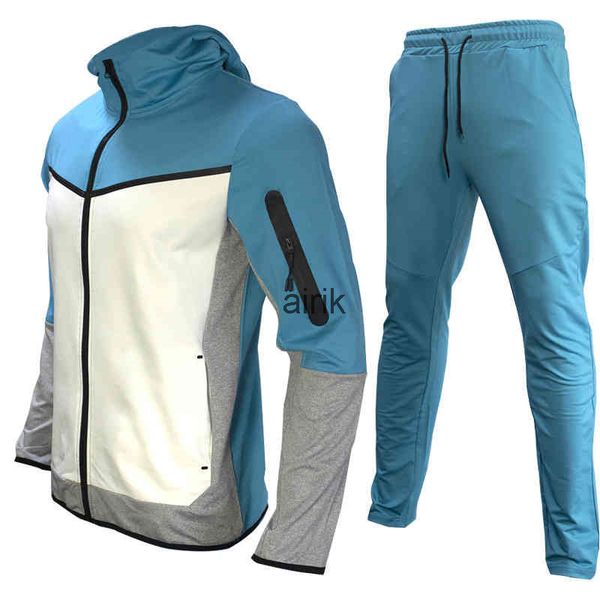 Felpa con cappuccio Tech Fleece Tuta da uomo blu Tuta da donna Ins European Coat Felpa con cappuccio Abito da uomo