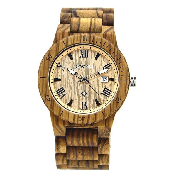 

wristwatches 2021 fashion wooden watch men atmospheric dial shi yingmu table manufacturer for a straight undertakes to sell like cakes, Slivery;brown
