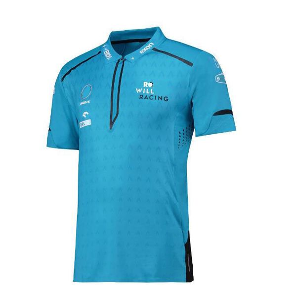 

f1 world formula one series car team uniform short sleeve quick dry polo shirt