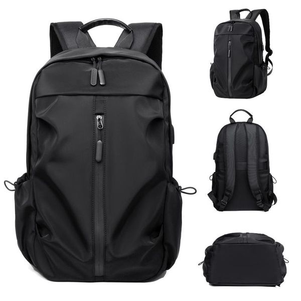 

sports backpack with usb charging port women men travel bag school business fits 14 inch lapoutdoor bags
