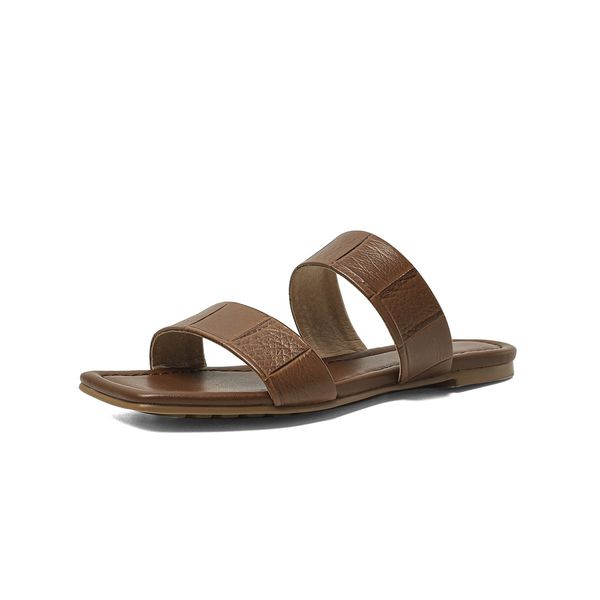 

simple leisure style, comfortable flat bottomed sandals for women, Black