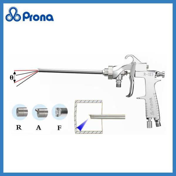 

professional spray guns slim inner wall gun pneumatic tools painting pistol nozzle 0.6/1.0mm tube length 180mm paint internal surface