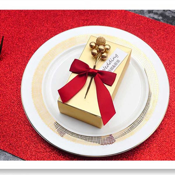 

golden party gift candy box portable baby wedding 30pcs/batch wrap