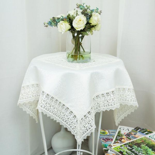 

table cloth white square dinning tablecloth for home wedding party