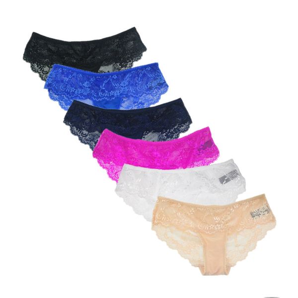 

summer full lace briefs woman's panties see through large size female underwear women lady ropa interior xxl xxxl, Black;pink