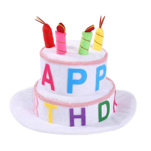 

party hats children birthday cake shape decorative hat po prop