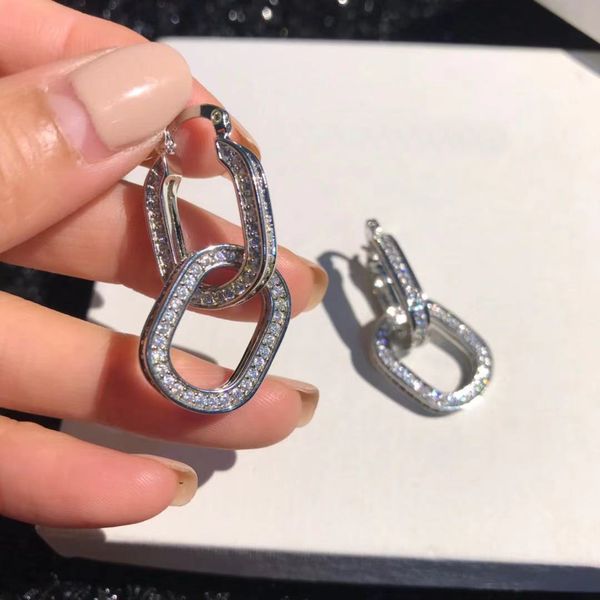 

70% off luxury jewelry 2021 new geometric earrings for women, Golden