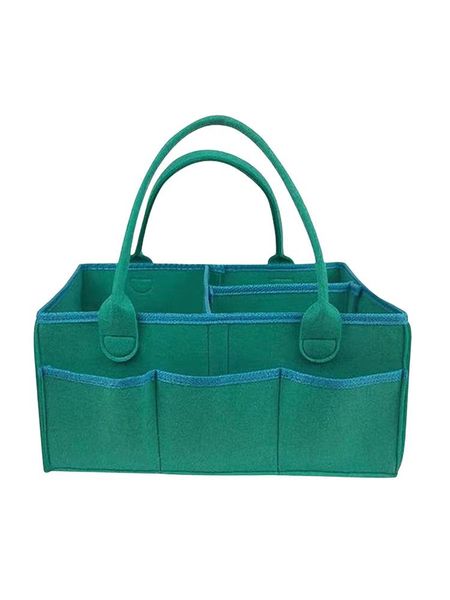

diaper bags felt fabric bag portable foldable baby storage organizer basket mummy for cloth stroller