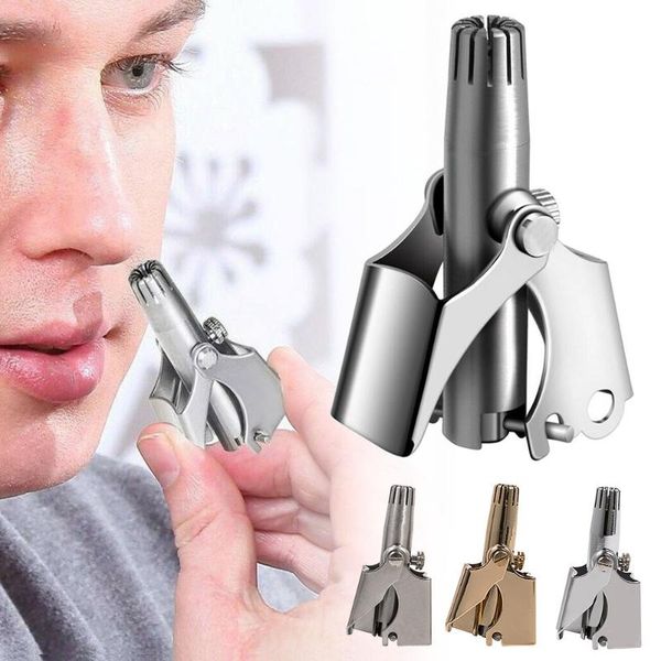 

electric nose & ear trimmers mini portable men hair removal trimmer waterproof shaver clipper remover sswell