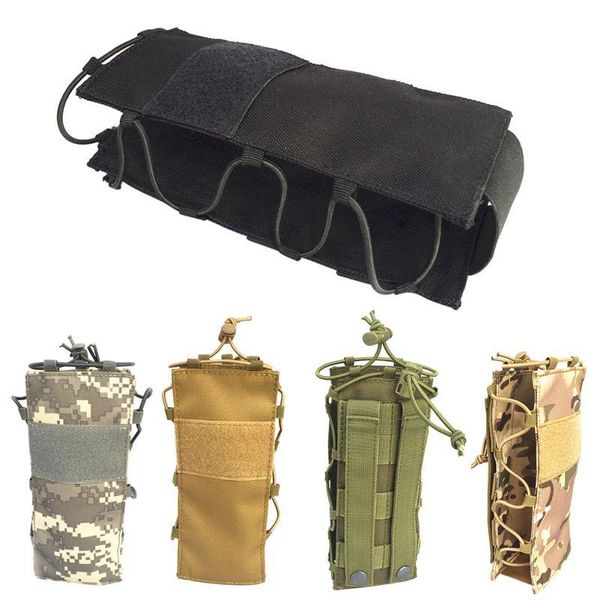 

water bottle outdoors tactical pouch molle belt bag travel canteen kettle holder for hunting camping hiking