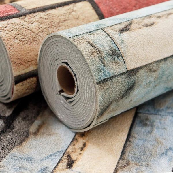 

wallpapers waterproof self-adhesive wall sticker moisture-proof 3d living room bedroom kitchen tv background home decor