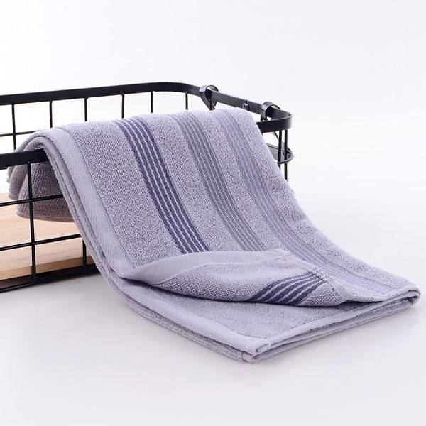 

nice gift male female grey pink brown couple stripe hand towel face