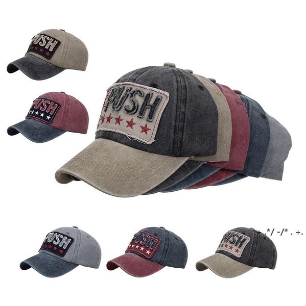

push baseball cap party hats dome sun cotton hat with adjustable strap bbb14408, Blue;gray