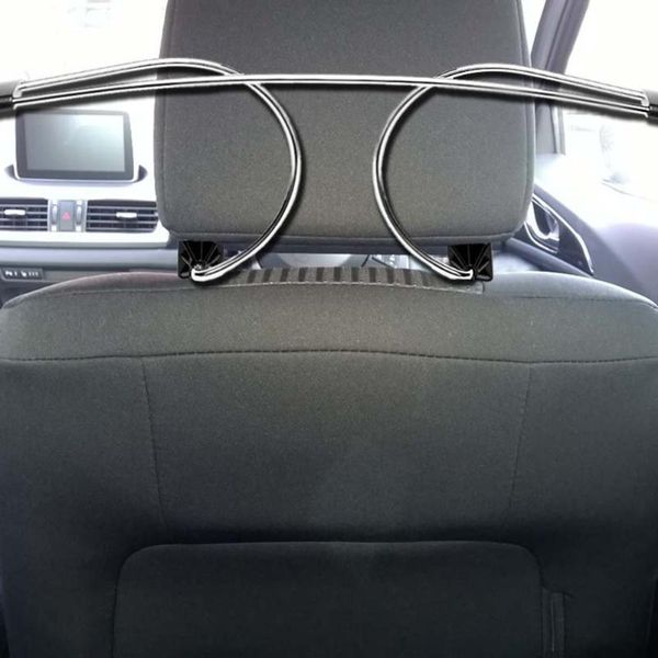 

hook hanger universal car interior trim hanging clothes rack with headrest stainless steel metal adjustable seat