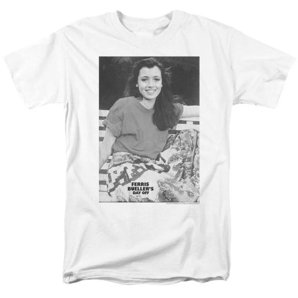 

ferris bueller sloane t-shirt sizes s-3x new, White;black