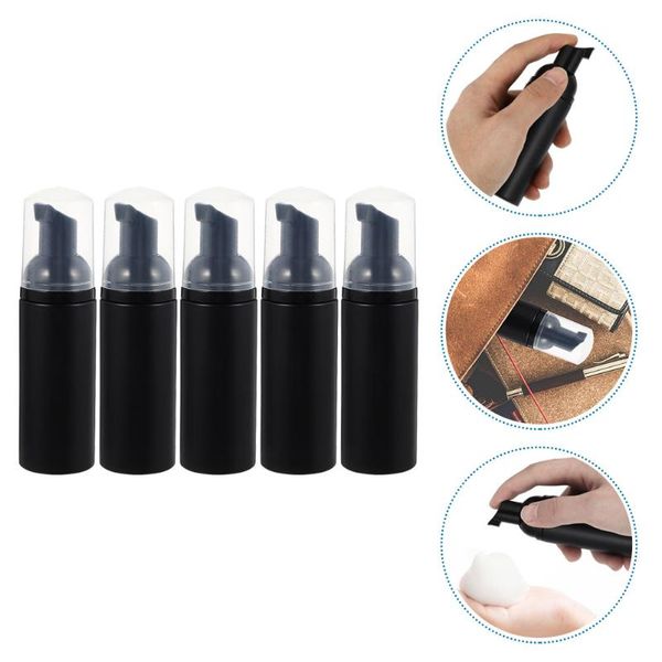 

storage bottles & jars 5pcs multi-function foaming bottle small travel frosted