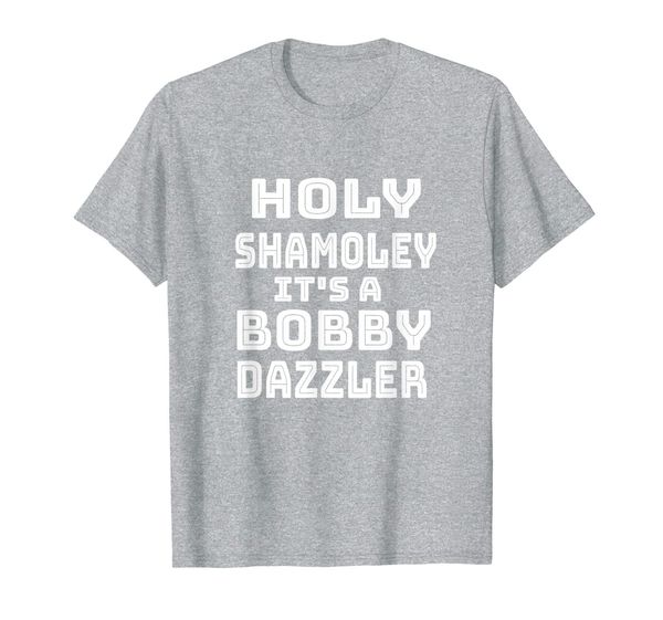 

curse of oak island holy shamoley bobby dazzler tshirt, White;black