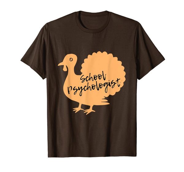 

school psychologist turkey thanksgiving gift t-shirt, White;black