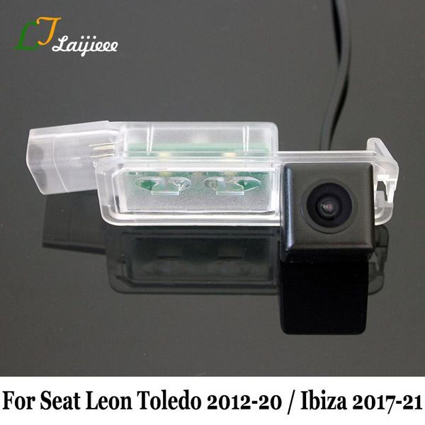 

for seat leon 3 5f toledo 4 kg 2012 ibiza 5 6f 2021 car reverse cam / hd wide-angle rear view backup parking camera cameras& sensor se senso