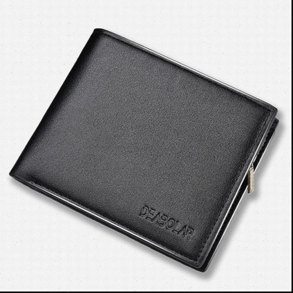 

wallet fashion casual anti theft credit card bag sim pu waterproof multifunctional, Red;black