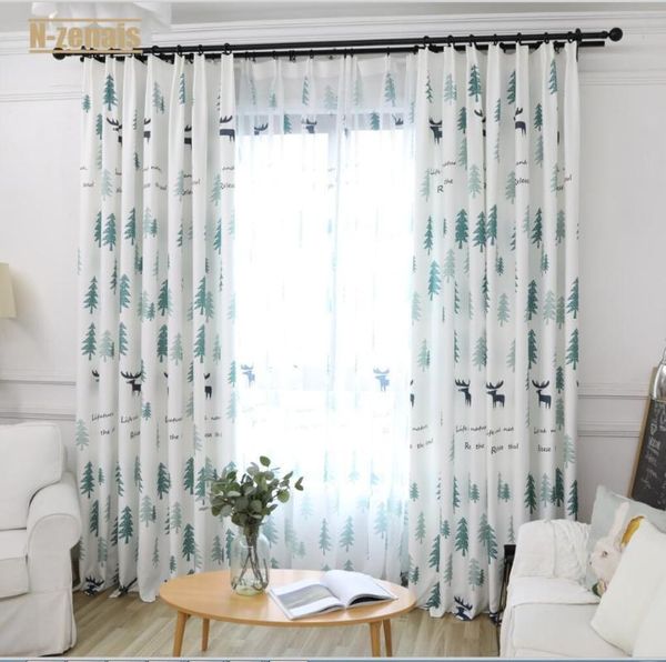 

curtain & drapes simple and modern nordic blackout curtains for living room bedroom left right biparting open window