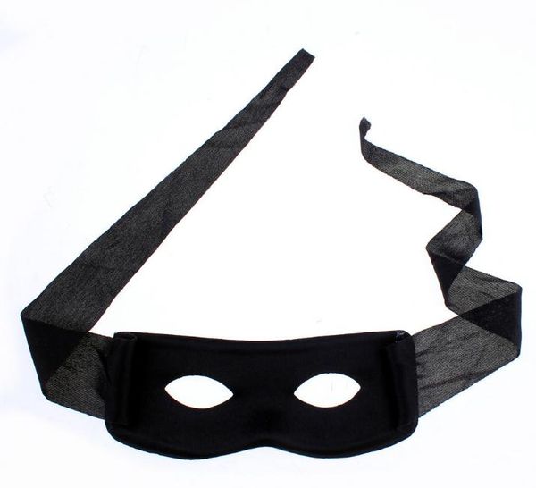 2021 Zorro Masquerade Maske Yeni Yetişkin Çocuk Yarım Yüz Göz Maskeleri Cosplay Prop Cadılar Bayramı Parti Malzemeleri Siyah 1 7