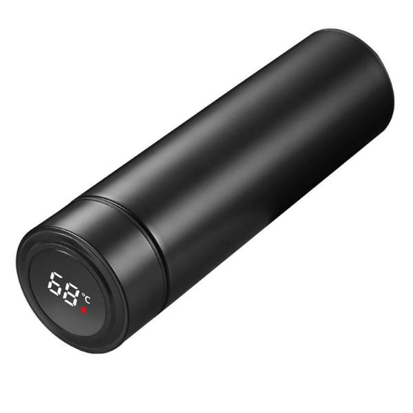 

water bottles smart insulation cup portable lcd temperature display tea stainless steel vacuum insulated coffee mug travel