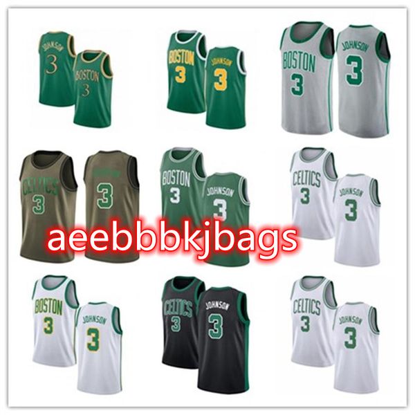 

2021 dennis custom men women youth 3 johnson basketball jerseys red blue jersey leave number name, Black;red