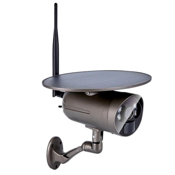 

surveillance camera, remote two-way voice intercom with low solar power consumption webcams