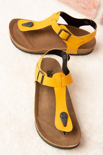 

sandals mustard women b777805009, Black