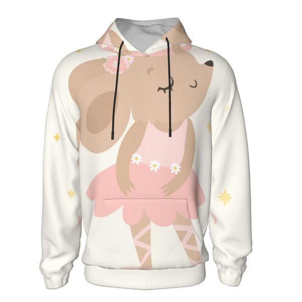 

men's hoodies & sweatshirts boys girls clothes winter spring mouse ballerina kids hoodie sweatshirt children's clothing, Black