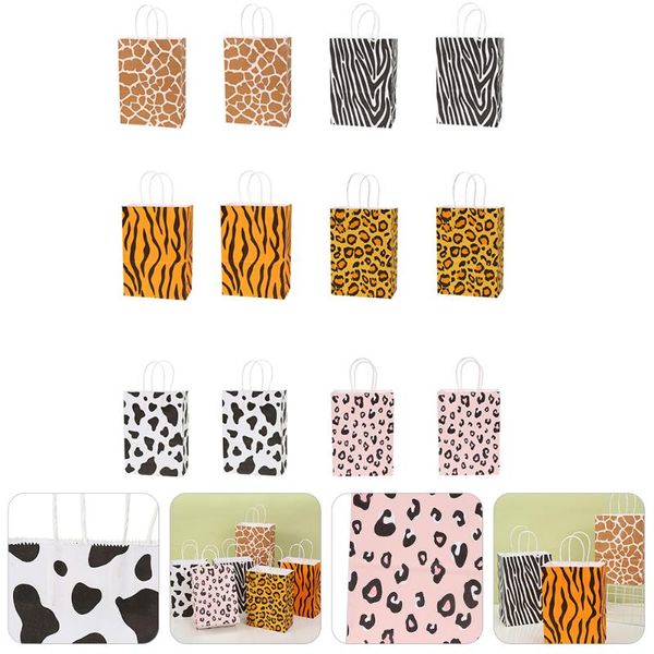 

gift wrap 12pcs decorative storage pouch cartoon packing bag paper tote bags