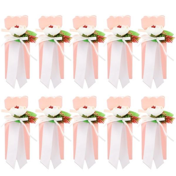 

gift wrap 1 set paper vase shape boxes wedding presents candy cases with ribbon