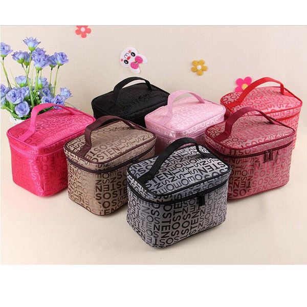 

female cosmetic bag women beauty portable simple organizer toilet travel wash bags & cases