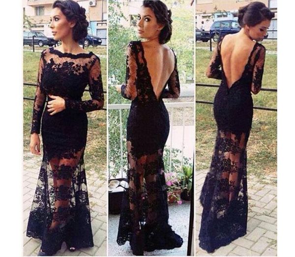 

casual dresses women 2021 o-neck long sleeve lace dress summer floral maxi vestidos mujer plus pregnant black open back party, Black;gray