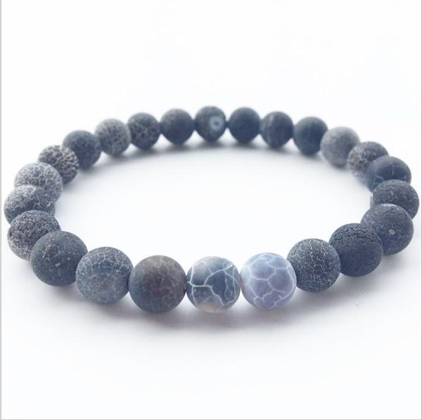 

charm bracelets wholesale colorful weathering agat beads natural stone for women bangle jewelry stretch energy yoga gift, Golden;silver