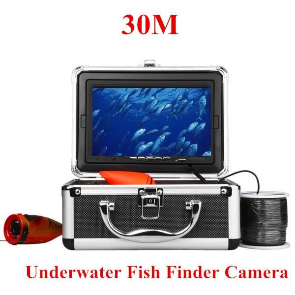 

30m 7" underwater video camera fishing waterproof hd colour lcd monitor ip cameras