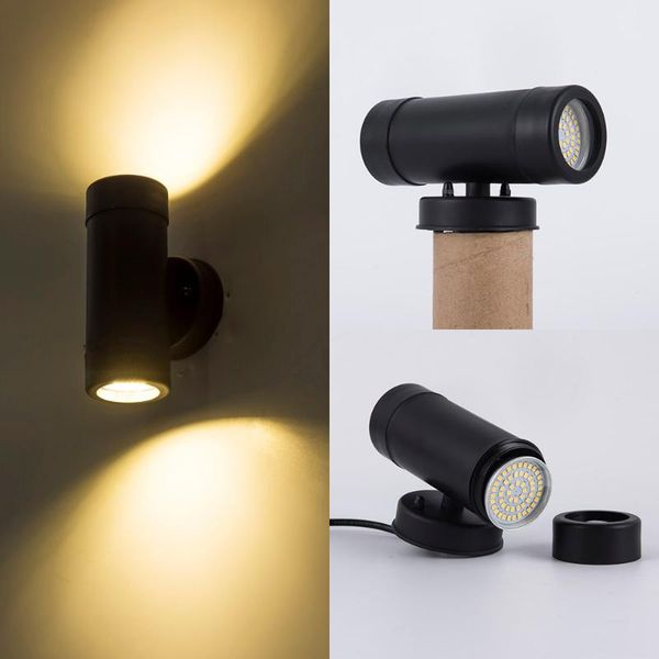 

outdoor wall lamps bedside lampara de pared exterior gu10 socket indoor black lamp for corridor bathroom