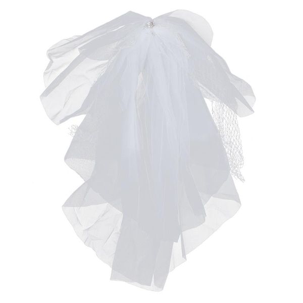

bridal veils bow veil beautiful wedding unique fluffy for and girls, Black