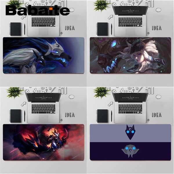 

mouse pads & wrist rests babaite league of legends kindred silicone large small pad to game keyboards mat
