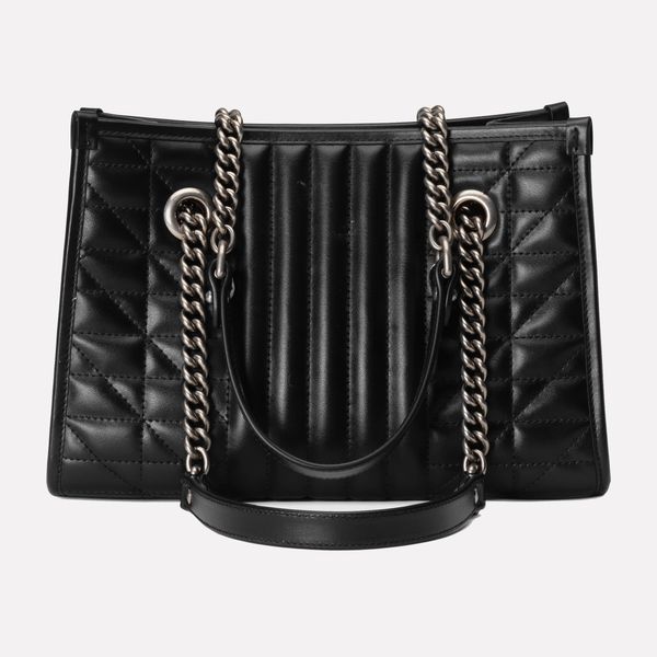 

new luxury tote designer shoulder bag womans clutch diagonal bags chain handbag small pu material with packing box, antique silver tone acce