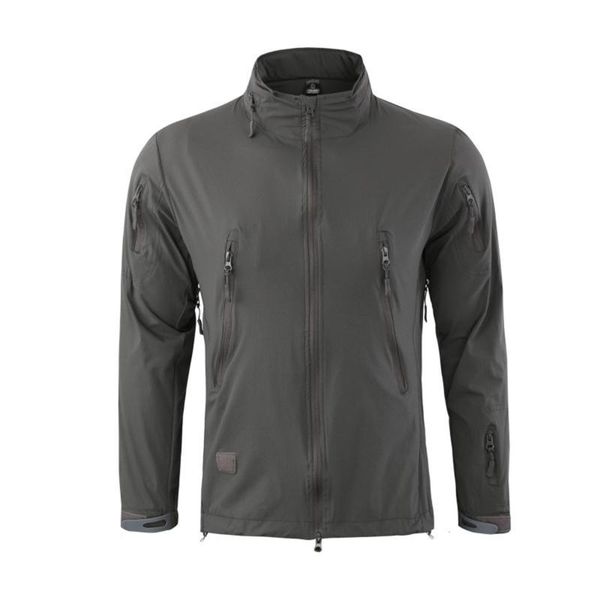 

men's jackets detachable hood coat solid color long sleeve high collar jacket with zipper and pocket pizex for fishing, Black;brown