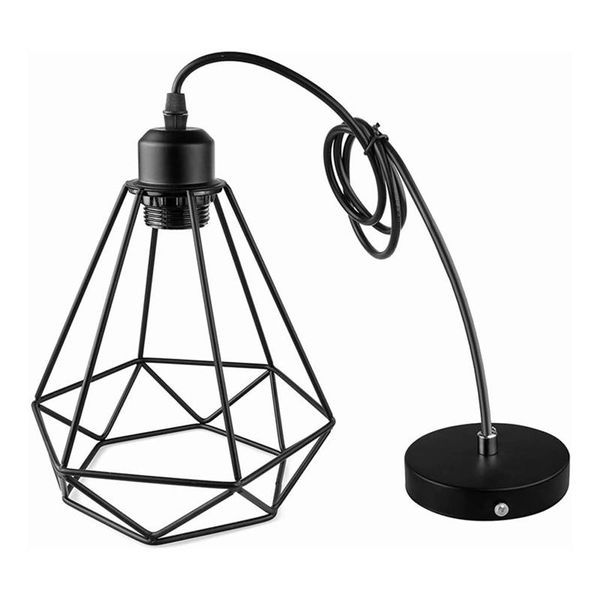 

outdoor wall lamps e27 pendant lamp shade, metal lamp, ceiling chandelier for dining room, bar, bedroom, without bulb