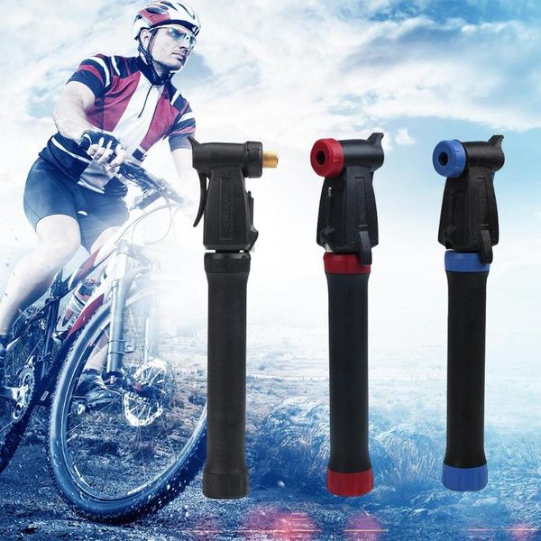 

bike pumps high-quality portable mini multi-functional high pressure pump inflator for pumping the bicycle wholesale