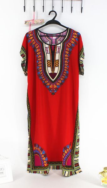 

women's sleepwear loose chinese traditional style nightgown women summer sleepshirts print nightdress lace up pajamas lounge wear, Black;red