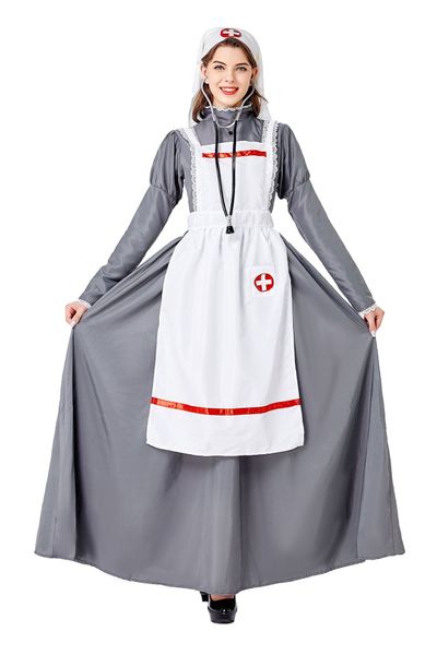 

stage carnival quality halloween angel in white role play nurse world, Black;red